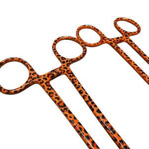 Tongs2 LABP Cheetah Print Reptile Feeding Tongs – 14" & 18.5"