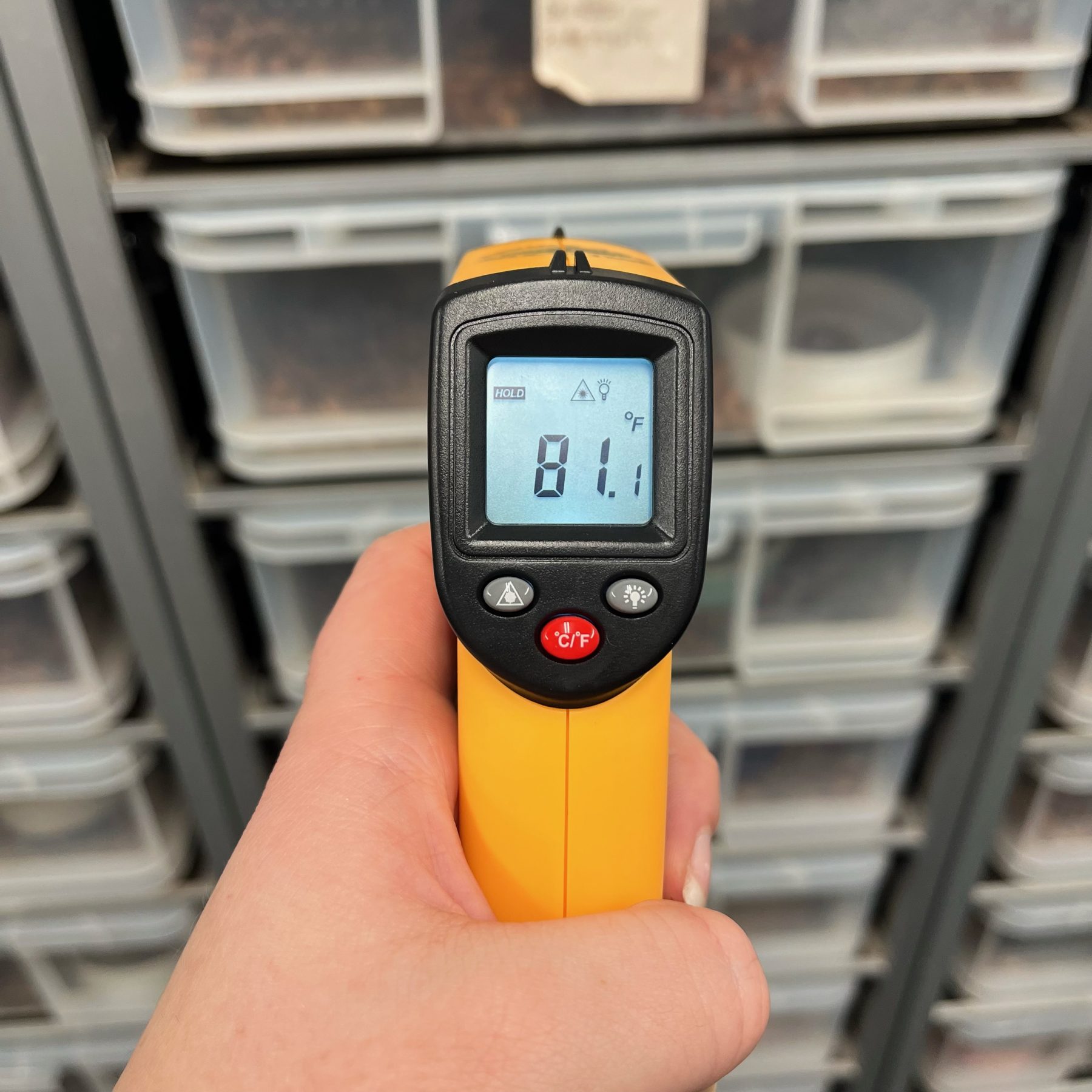 Temp gun LABP Infrared Thermometer Gun – Digital Reptile Temperature Gun for Accurate Readings