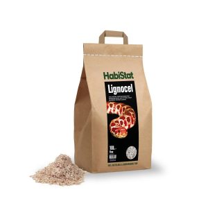 HabiStat Lignocel Substrate – Natural Snake Bedding (10L & 25L)