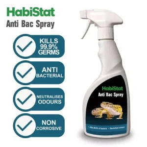 s-l960 HabiStat Anti-Bacterial Spray 500ml – Reptile Safe Vivarium Disinfectant Cleaner