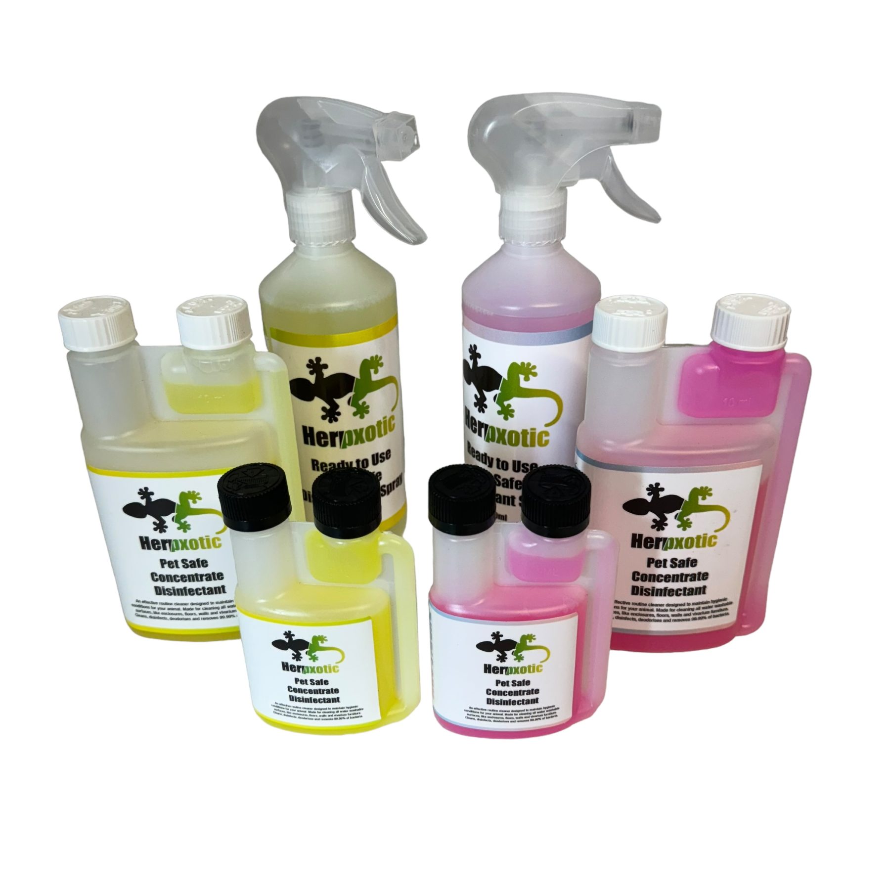 Herpxotics Pet Cleaner 1000ml HerpXotics Pet Safe Disinfectant Spray 500ml and 1L – Reptile Vivarium Cleaner & Deodoriser