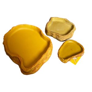Photoroom_001_20250428_124542 HabiStat Sandstone Feeding Dish – Heavy Reptile Food & Water Bowl (3 Sizes)