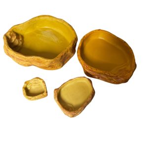 Photoroom_027_20250428_124419 HabiStat Sandstone Water Dish – Heavy Reptile Water Bowl (4 Sizes)