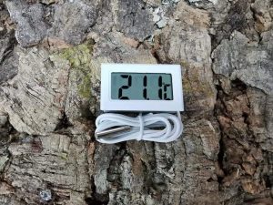 digitalthermometer Digital Thermometer with Probe – Reptile Temperature Monitor for Vivariums