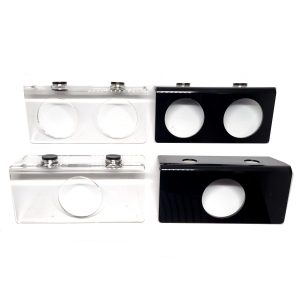 feed-ledge-large-all HerpXotics Magnetic Feeding Ledge Large – Single & Double Cup Gecko Feeding Ledge