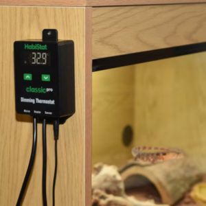 HabiStat Classic PRO Dimming Thermostat – Reptile Temperature Controller for Heat Lamps (Up to 450W)