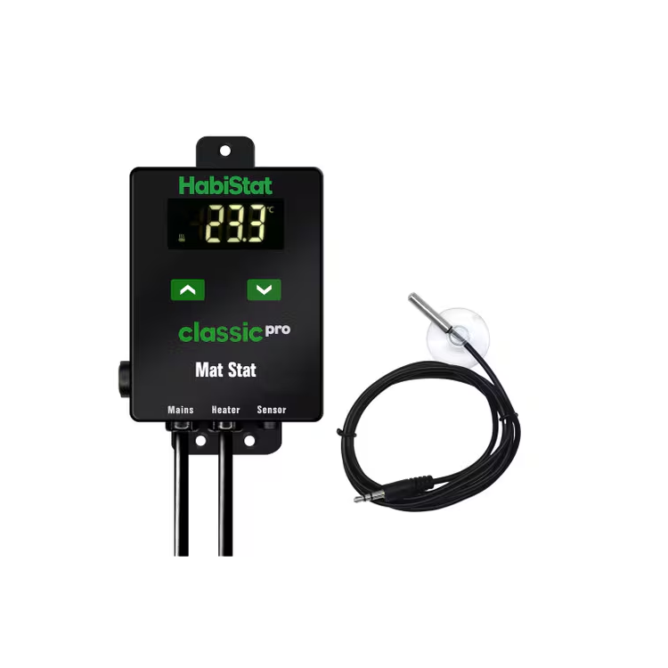 pro-mat-stat-1 HabiStat Classic PRO Mat Stat Thermostat – On/Off Reptile Thermostat for Heat Mats (Up to 450W)