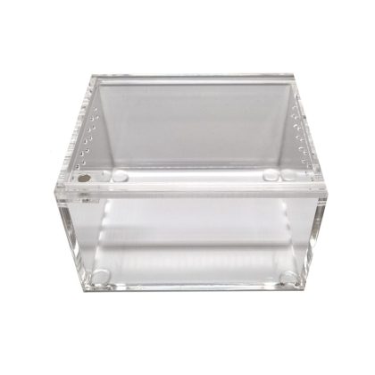 acrylic-7-1 Acrylic Invertebrate Enclosure 105x90x70mm – Spiderling & Sling Terrarium