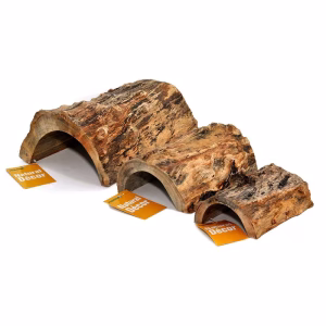 loghideout HabiStat Log Hideout – Natural Wooden Reptile Hide (Medium, Large & XL)