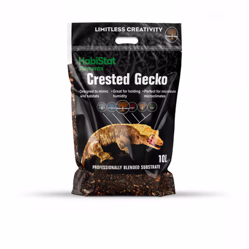 crested gecko bedding 10L HabiStat Crested Gecko Substrate 10L – Bioactive Rainforest Vivarium Bedding